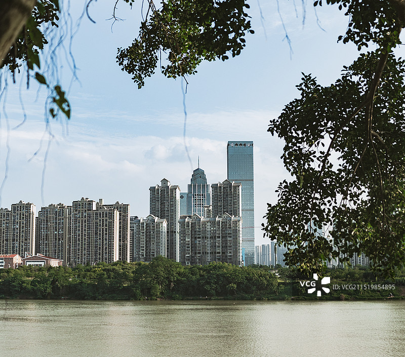 遥看五象总部基地图片素材