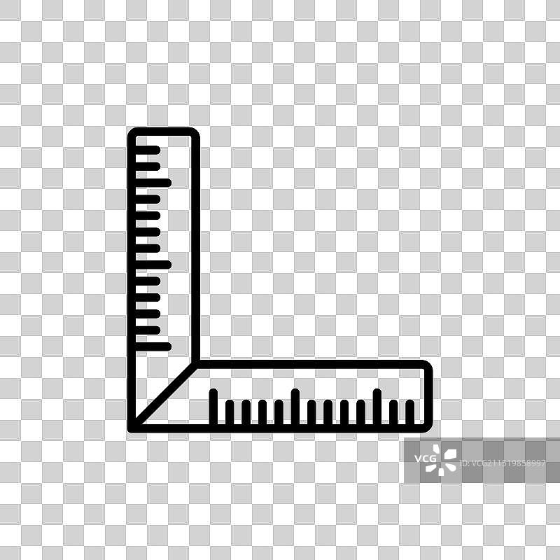 测量工具组合图标图片素材