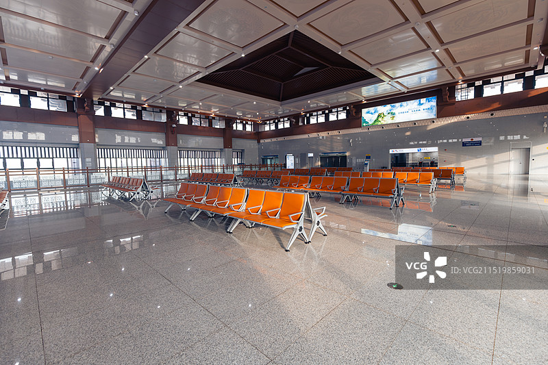 高铁站候车大厅图片素材