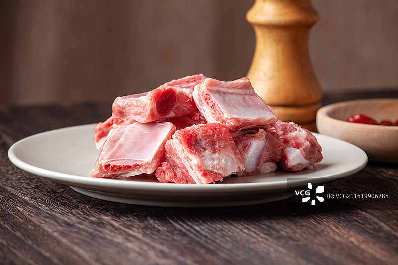 猪肉小排骨图片素材