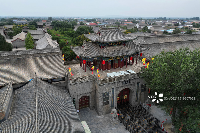 运城万荣李家大院图片素材