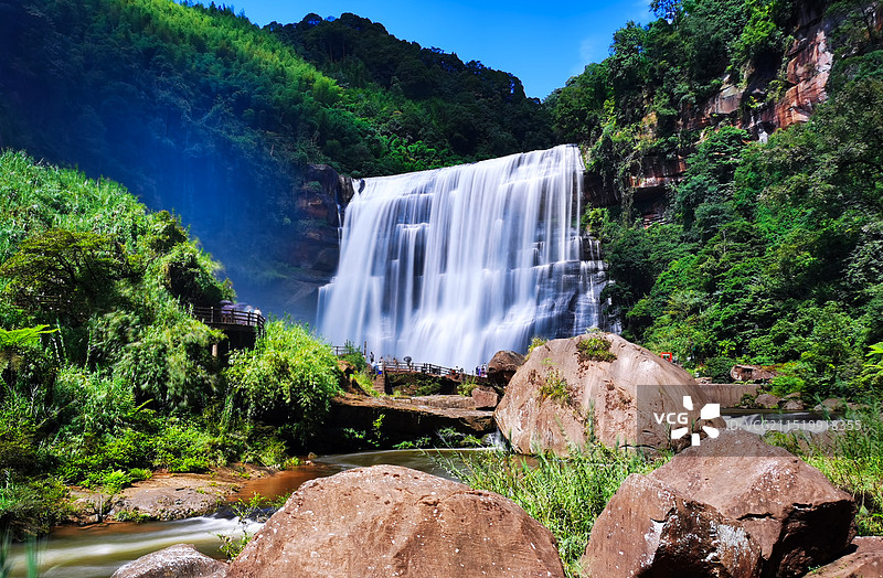 遵义市习水中国丹霞谷旅游景区图片素材