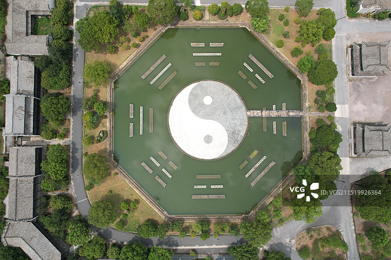 金华东阳市横店镇华夏文化园景区图片素材