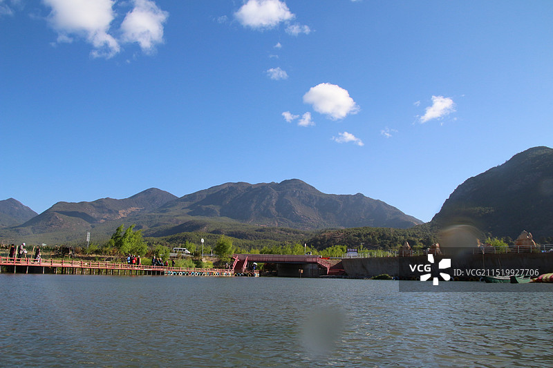丽江观音峡景区图片素材