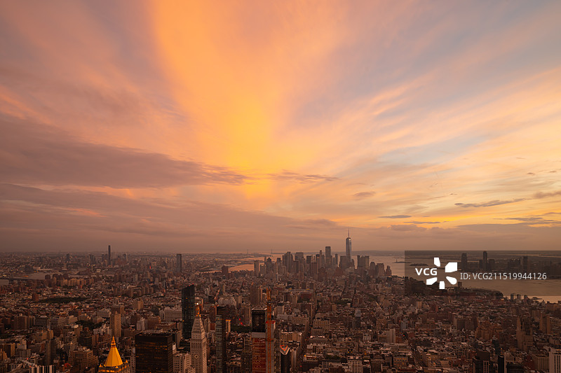 曼哈顿黄昏Manhattan Twilight图片素材