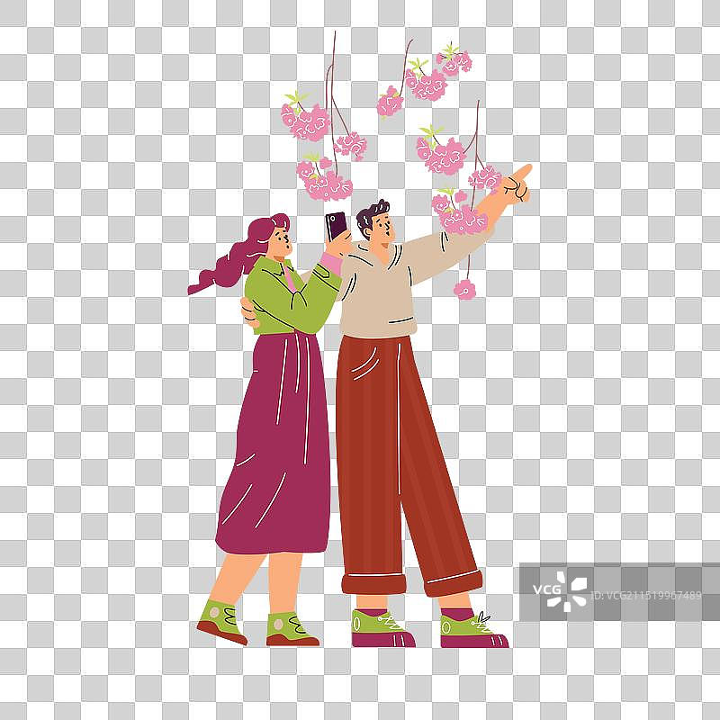 日本樱花图片素材