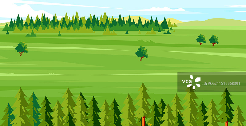 草原风光图片素材