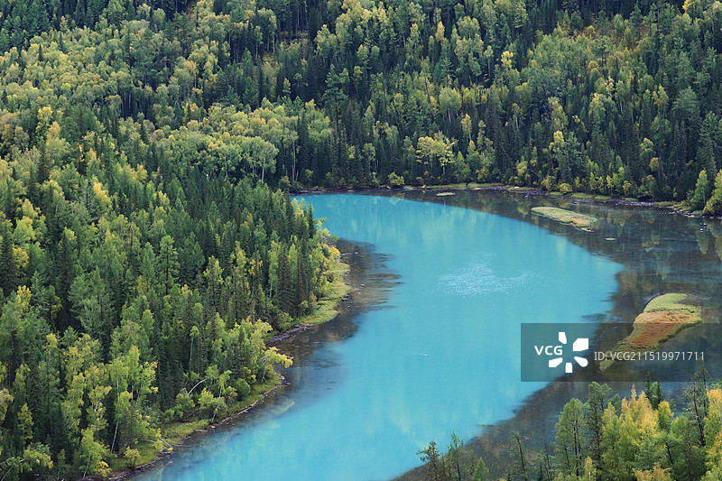 月亮湖图片素材