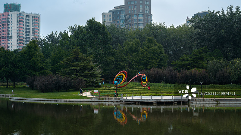 北京红领巾公园图片素材