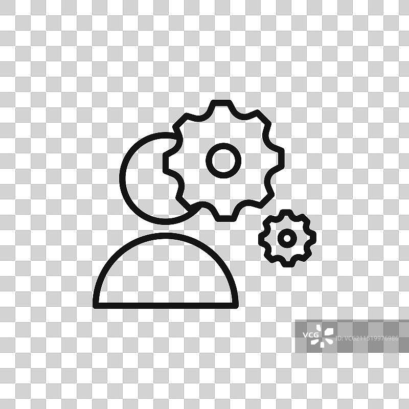 网站管理员图标集图片素材