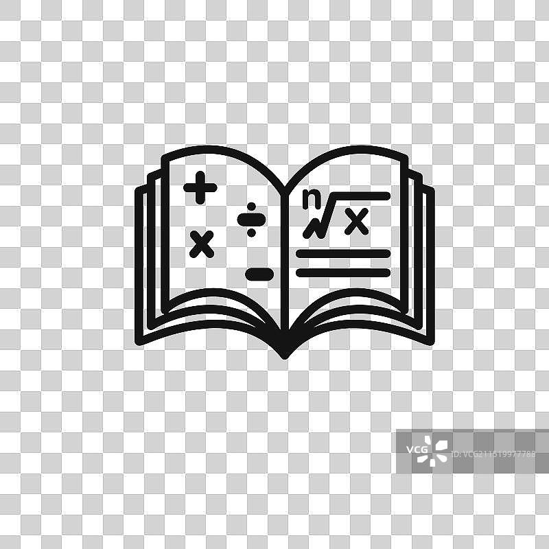 数学书籍Web图标集图片素材