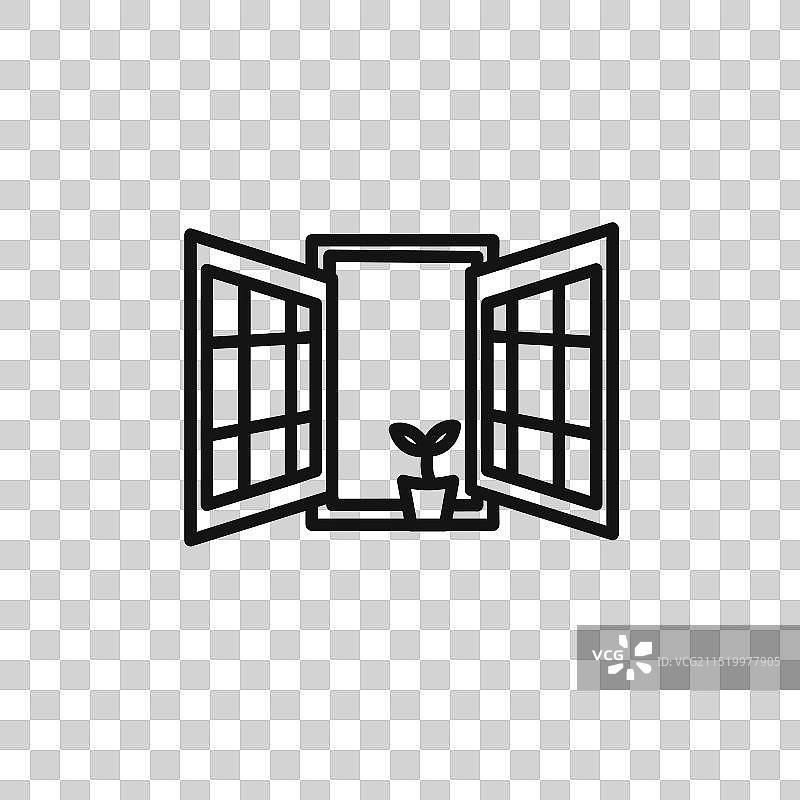 网页开启窗口图标合集图片素材