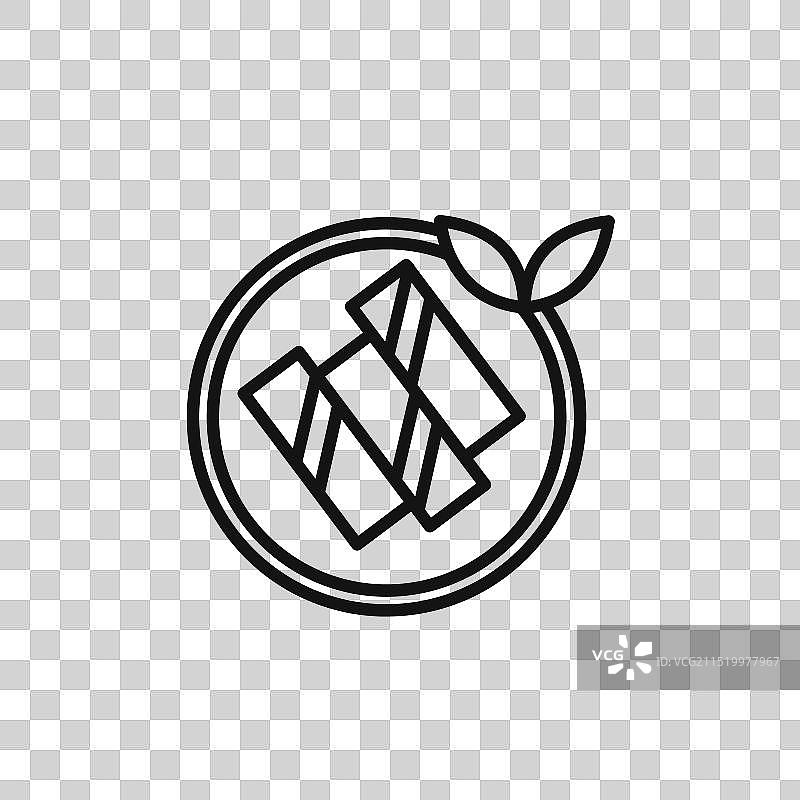 薄饼卷图标合集图片素材