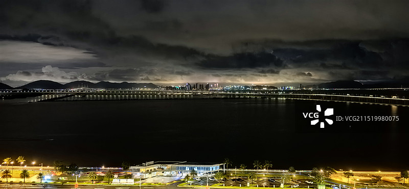 金湾区阴云密布图片素材