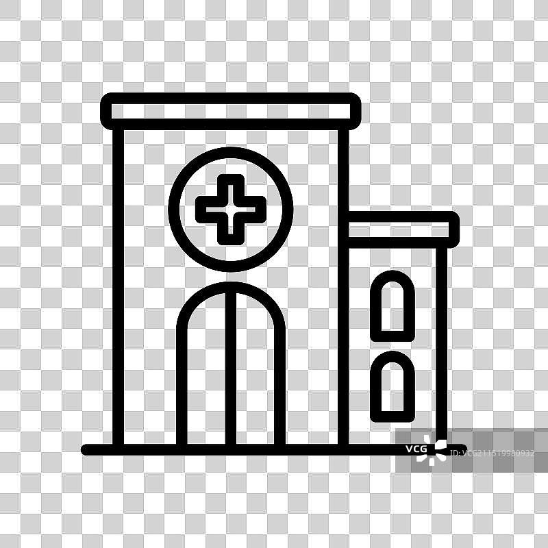 医院图标集：医疗设施图片素材