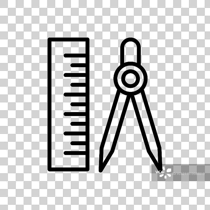 几何图标轮廓合集图片素材