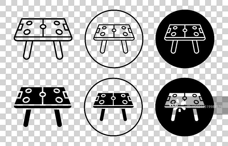空气曲棍球图标图片素材