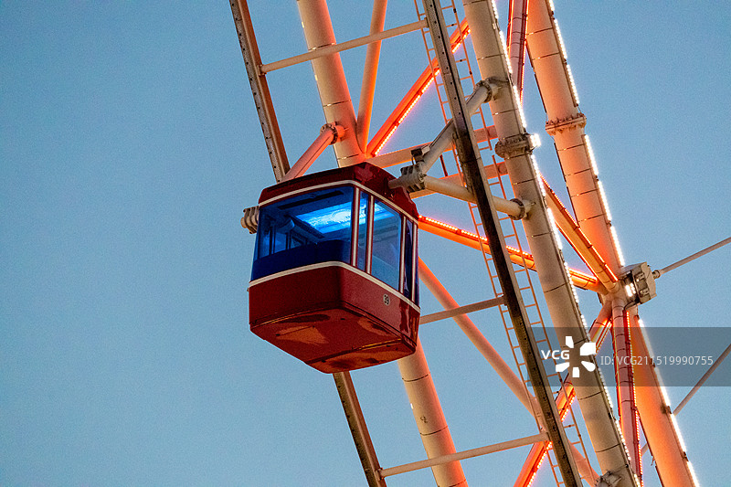 摩天轮特写 天津之眼图片素材