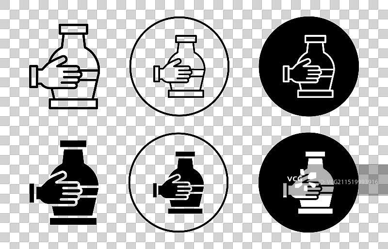 黏土工艺图标系列图片素材