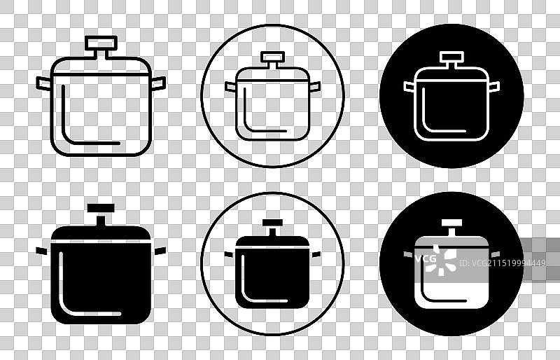 压力锅图标图片素材