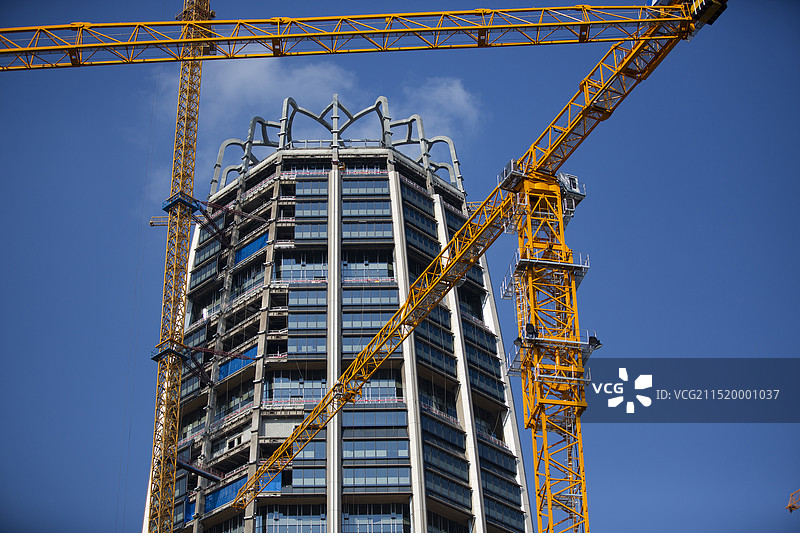 《雄安国贸中心工地》-1  20240821图片素材