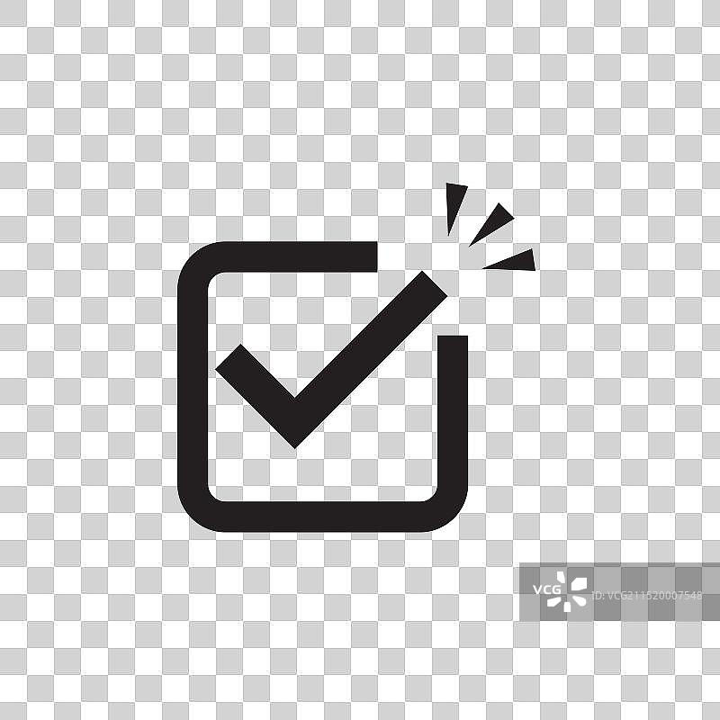 弹出高亮复选框图标图片素材