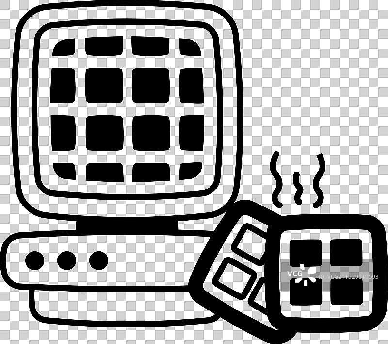 华夫饼机图片素材