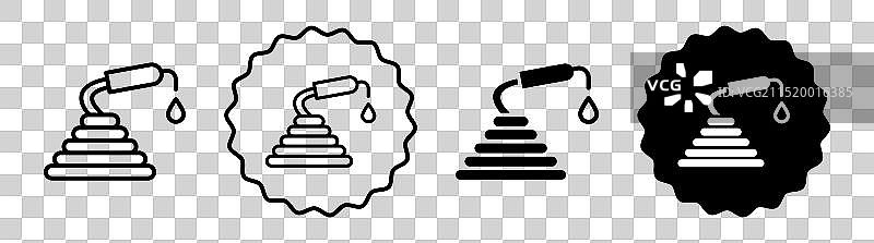 水管图标符号集图片素材