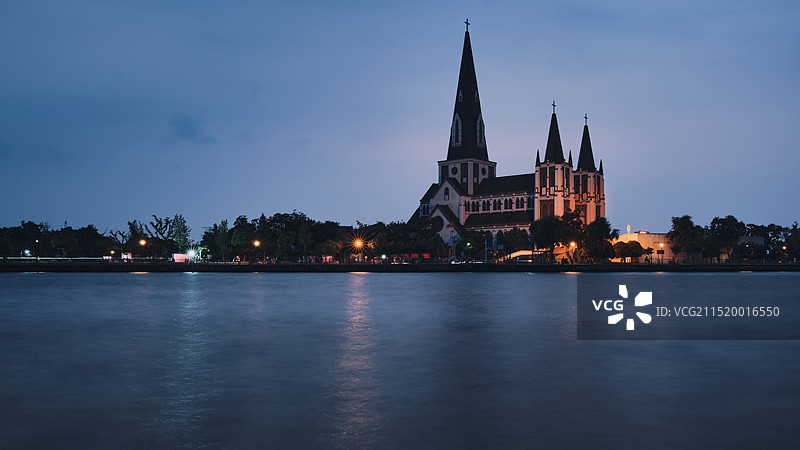 苏州园区天主堂图片素材