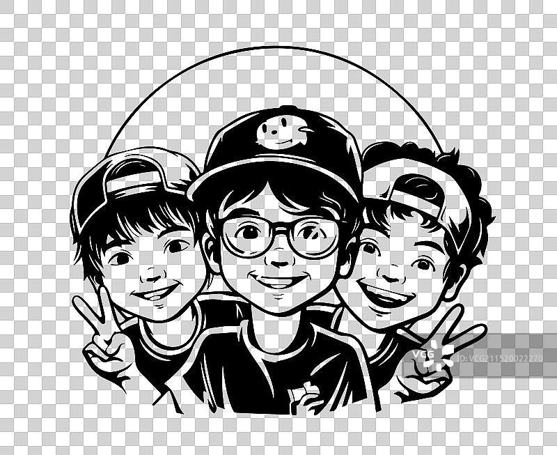 儿童朋友图片素材