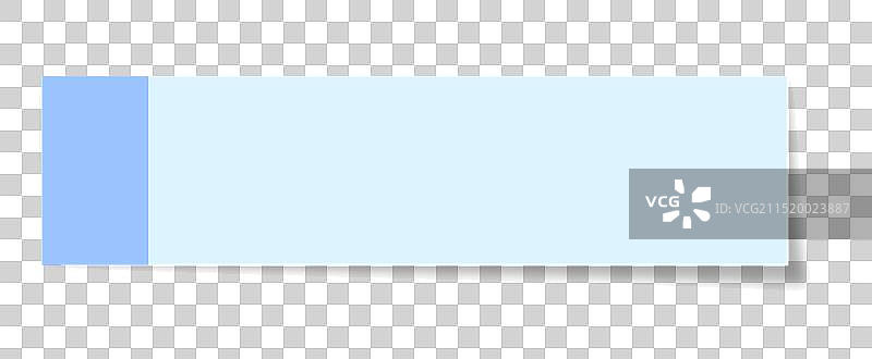 空白的便签纸便利贴办公文具用品装饰插画元素图片素材