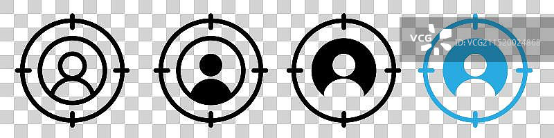 目标市场图标Logo合集图片素材