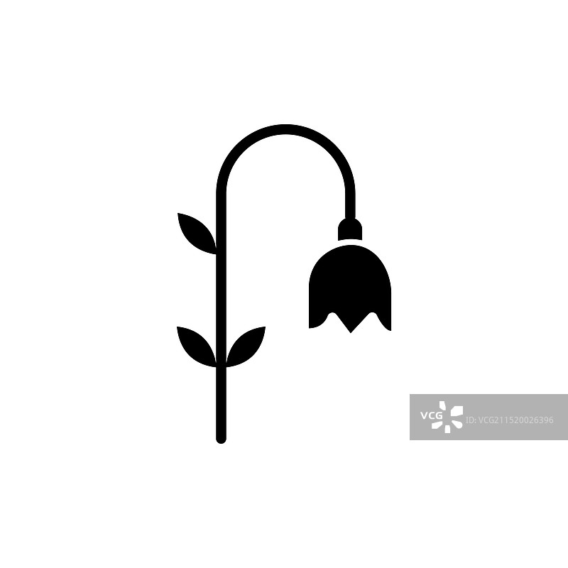 枯萎的花朵图标集植物死亡和枯萎图片素材