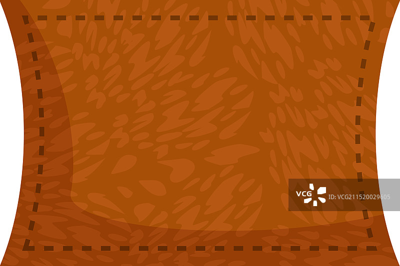 带有动物皮肤纹理的棕色皮革标签图片素材