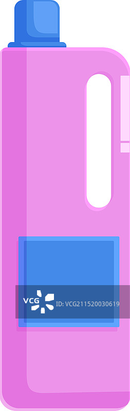 粉色塑料洗涤剂瓶图片素材