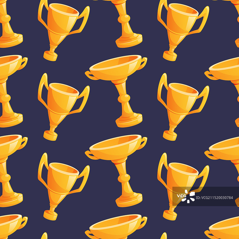 获胜竞赛金色奖杯图片素材