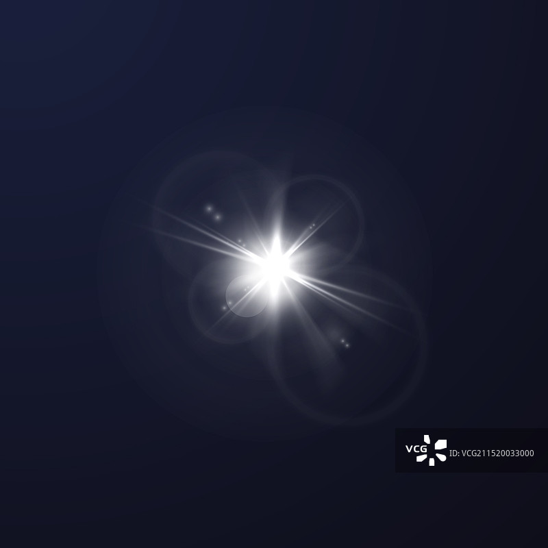 光芒四射的星 burst图片素材
