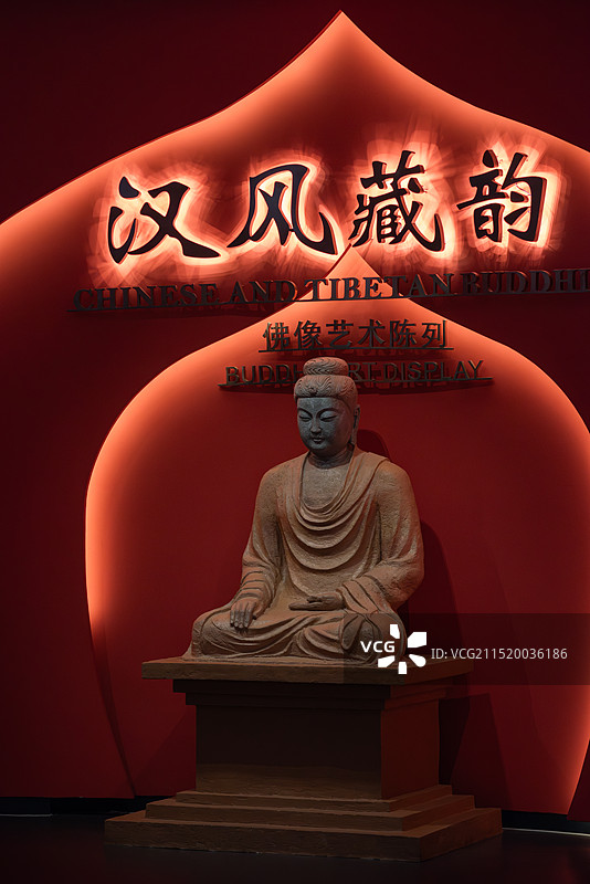 平凉市博物馆汉风藏韵展厅布展设计图片素材