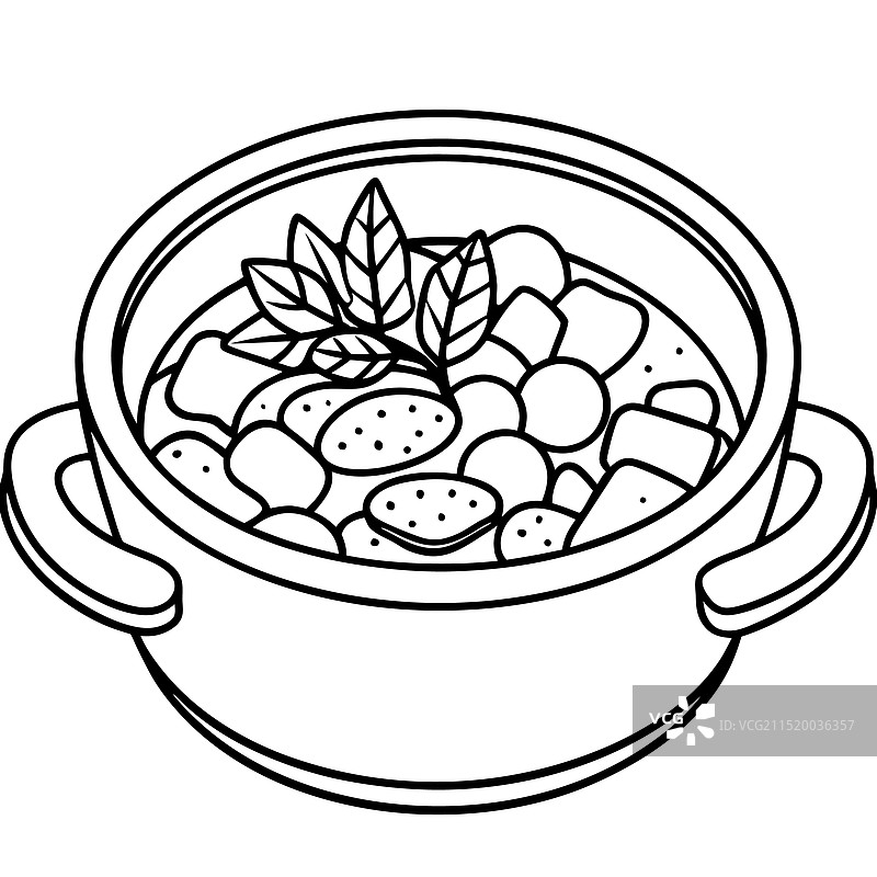 勃艮第红酒炖牛肉图片素材