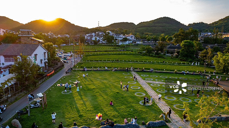 南京江宁佘村图片素材