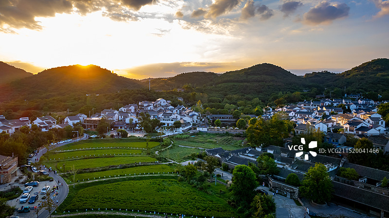 南京江宁佘村图片素材
