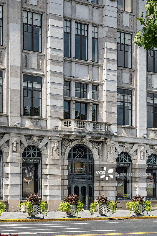 上海外滩万国建筑 原有利大楼，联合大楼图片素材