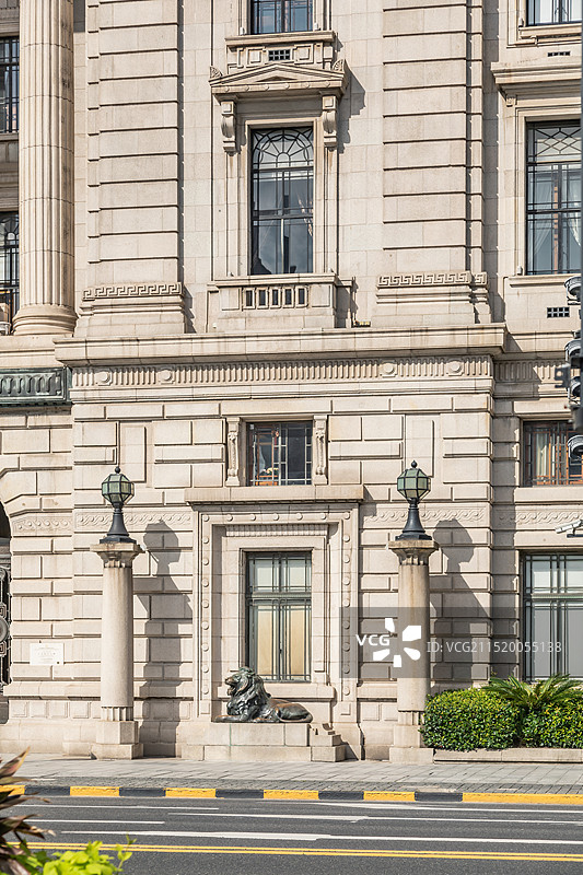 上海外滩万国建筑 原汇丰银行大楼图片素材