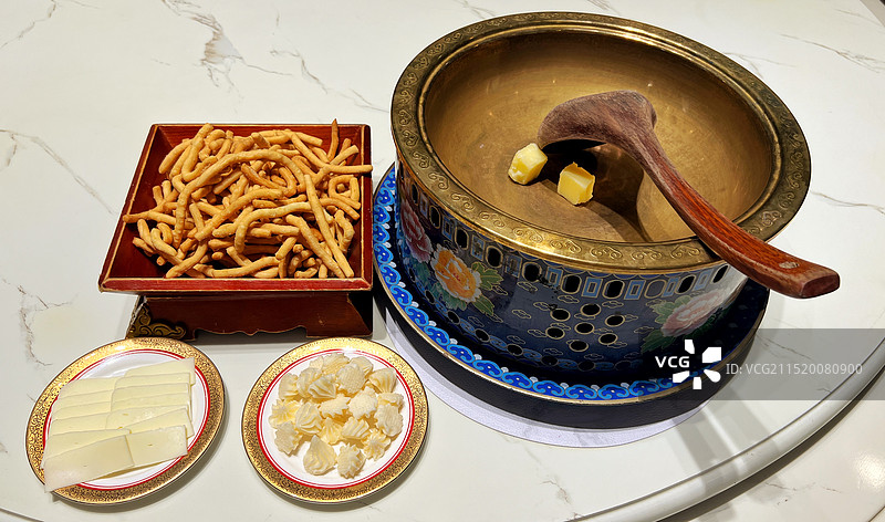 内蒙古锅茶图片素材