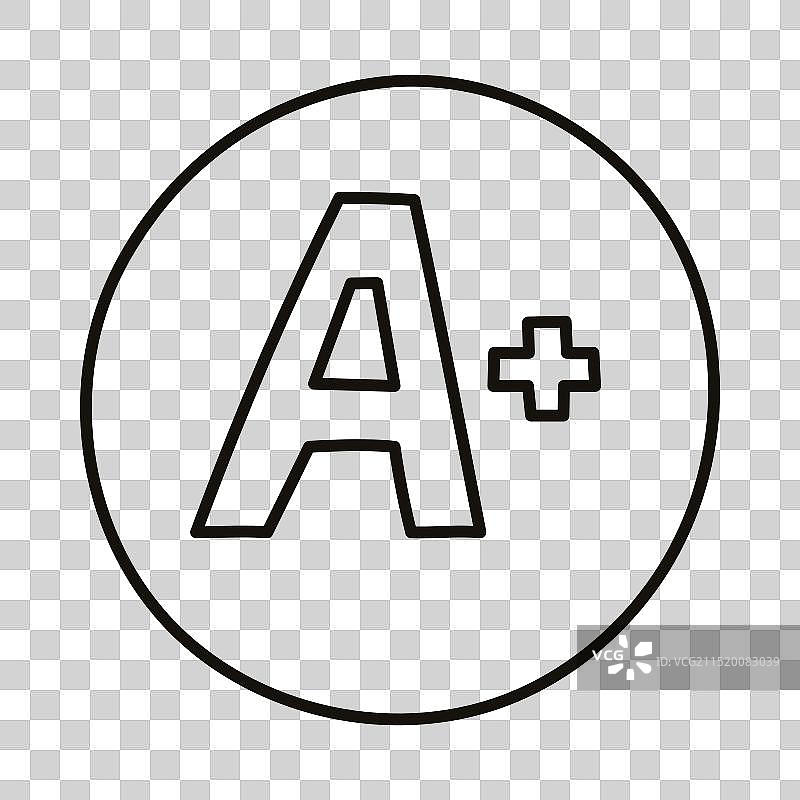 可爱涂鸦学校优秀A+成绩图片素材