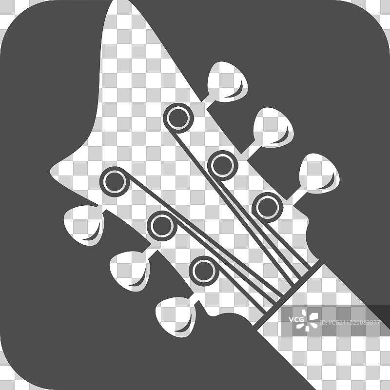 吉他图标Logo设计图片素材