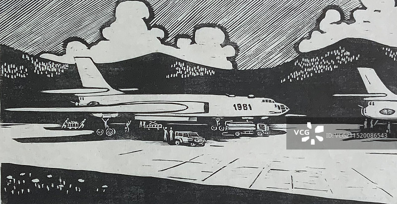 《试飞前的日日夜夜》图片素材