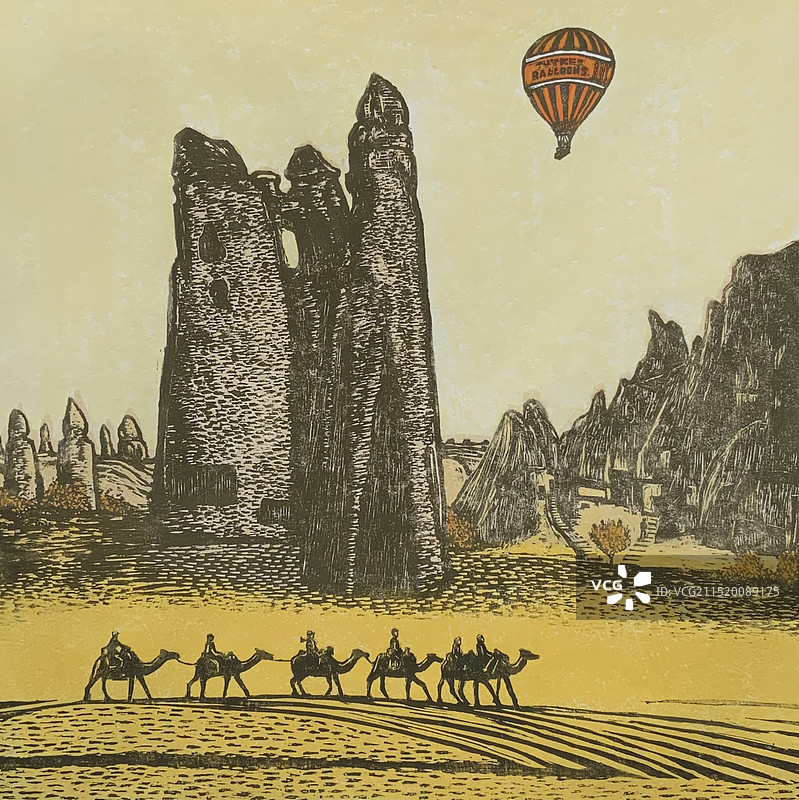 《走进土耳其卡帕多西亚》图片素材