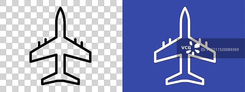 飞机图标Logo合集图片素材