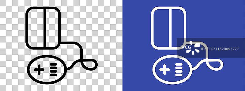 血压计图标Logo合集图片素材